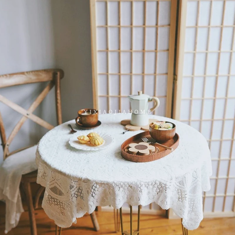 2020new скатерть для столового столика кофейного чая кухонного стола белая