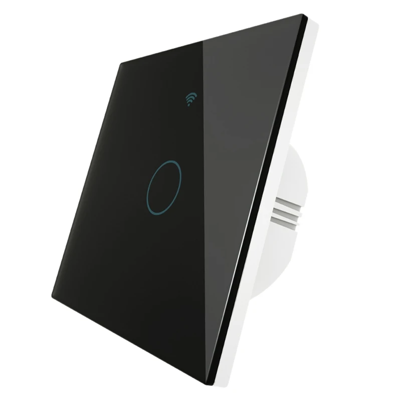 

WiFi Press Switch Smart Wall Light Switch EU Type Smart Life/Tuya Wireless Remote Control Work with Alexa Google Home