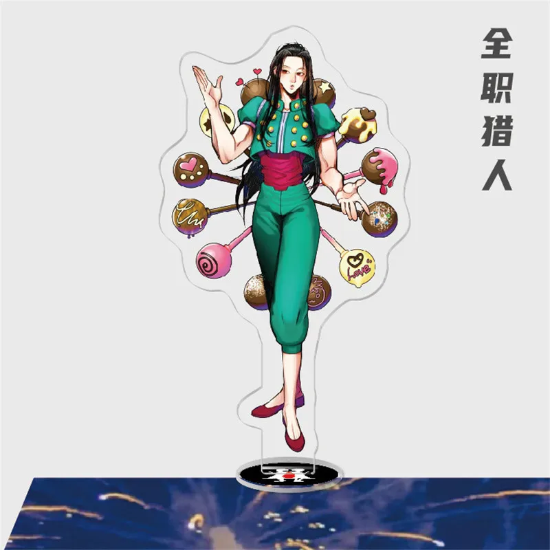 

Japan Anime16cm Hunter x hunter Acrylic Stand Model Action Figure collection Yoy Gift Boy Collection Cartoon 2201