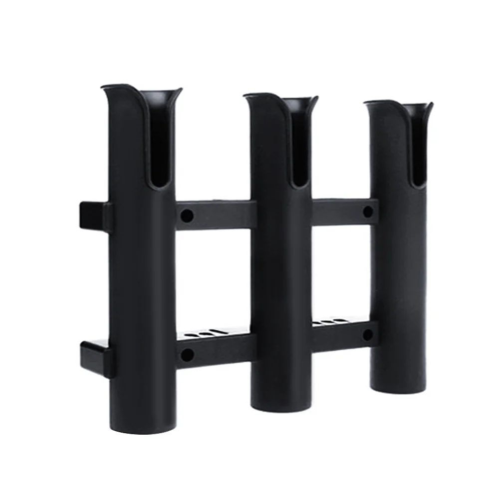 

1Pcs 48mm Fishing Rod Holder Marine Stainless Steel Triple Rows Yacht Sea Fishing Rod Accessories Boat Fishing Rod