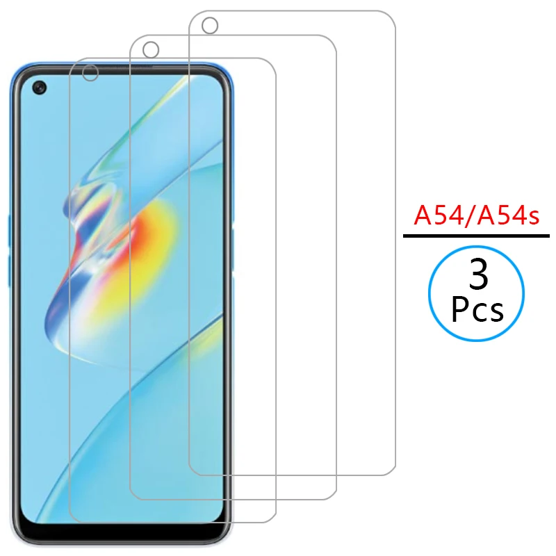 

protective tempered glass for oppo a54s a54 5g screen protector on oppoa54 oppoa54s a 54 s 54s 54a 4g safety film opp opo