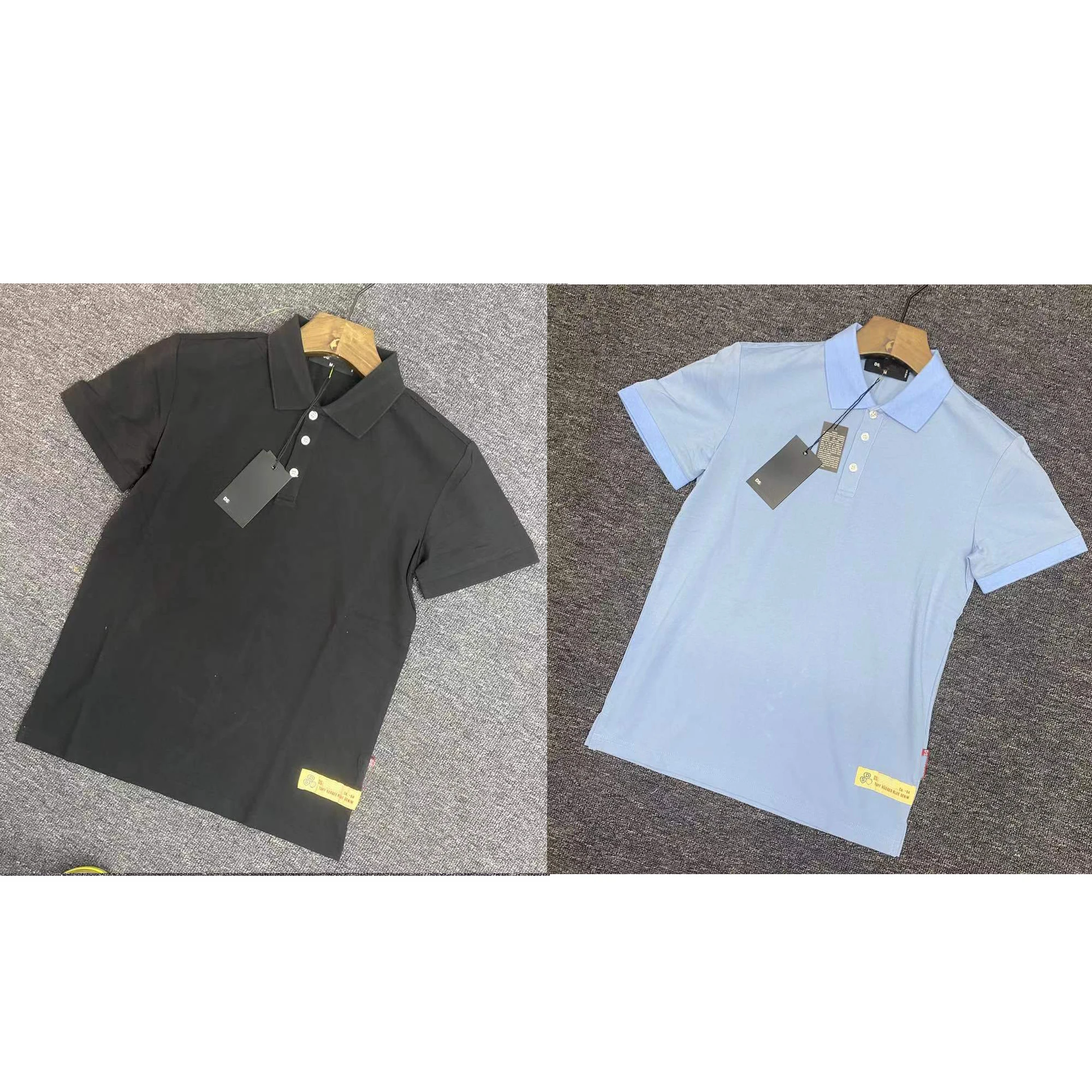 Новинка рубашка-поло DSENQI с принтом кленовых листьев Повседневная летняя Модная