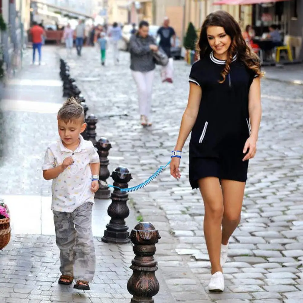 Регулируемый Детский рюкзак с защитой от потери для прогулок ремнем на запястье