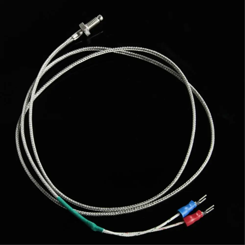 

1M K Type Thermocouple Control Thread M6 Screw Probe Temperature Sensor Temperature Controller 0-800C Sensor Probe