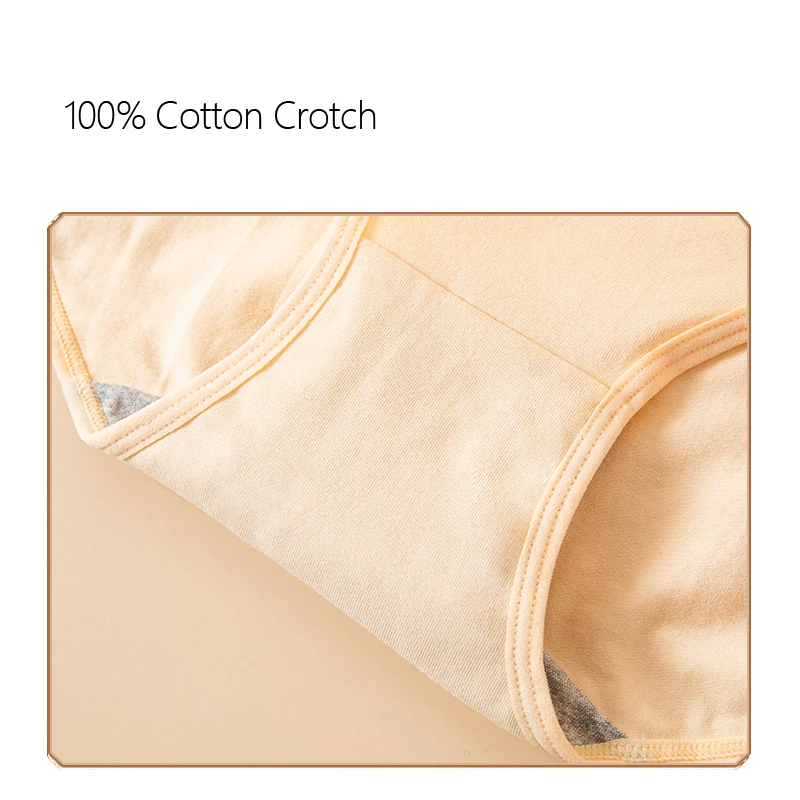 4 шт./комплект женские хлопковые трусы с завышенной талией|Женские трусики| |