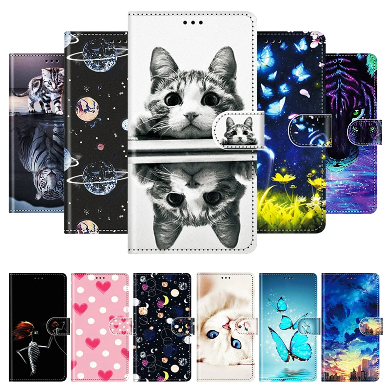 

For Asus Zenfone Max Pro M2 ZB631KL Case M1 ZB601KL Leather Flip Wallet Case Max Plus ZB570TL ZB633KL ZB555KL ZA550KL ZB501KL L1