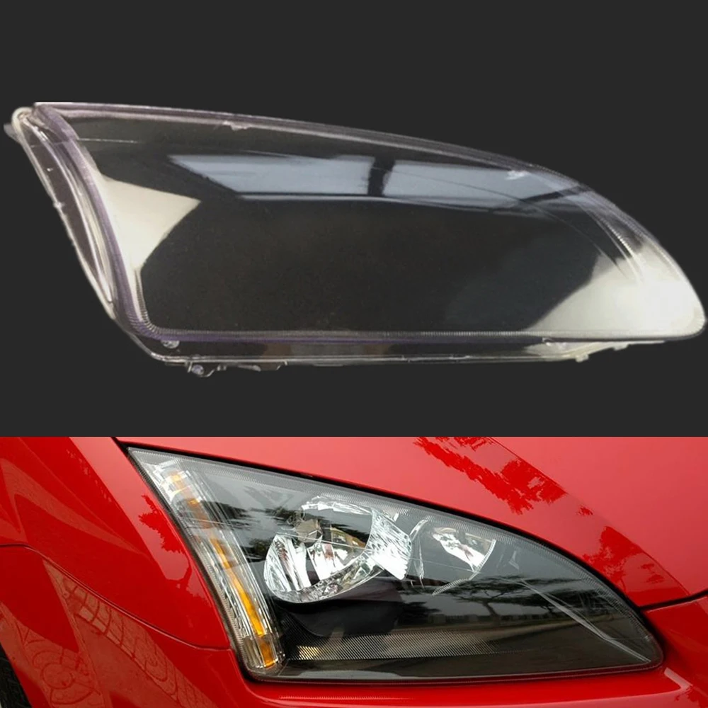 Для Ford Focus 2005 2006 2007 2008 рассеиватель фар для автомобильных фар - Цвет: Passenger Sider