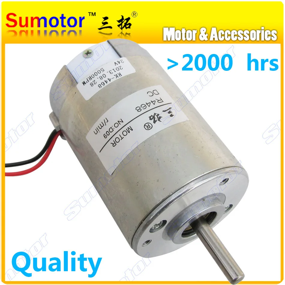 

R4468 2400rpm 12V 24V 5000rpm High speed Electric DC motor Durable Reversible variable HIGH Quality DIY Scooter motor Polishing