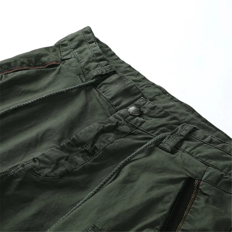 

Summer new shorts men's wear multi-pocket five-cent pants pure cotton men's casual pants washing