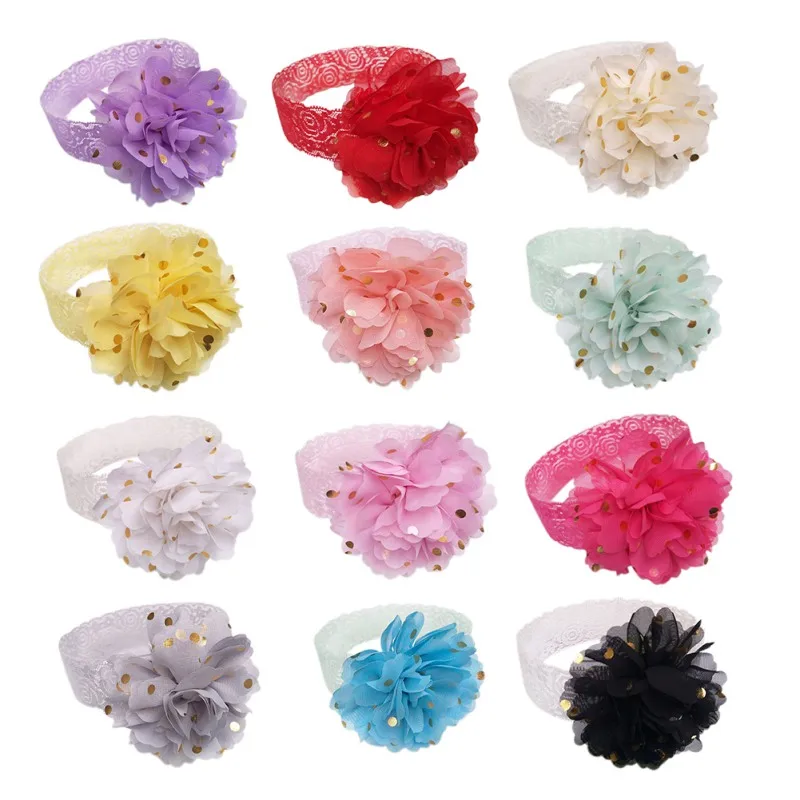 Женская Кружевная повязка на голову цветочный головной убор венок реквизит для