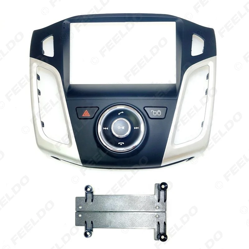 Автомобильная стереосистема FEELDO 2Din большой экран рамка-адаптер для Ford Focus 9 &quot