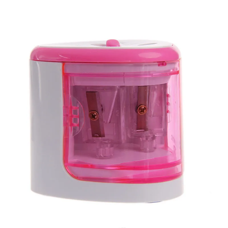 

New Automatic Two-hole Electric Touch Switch Pencil Sharpener Home Office School