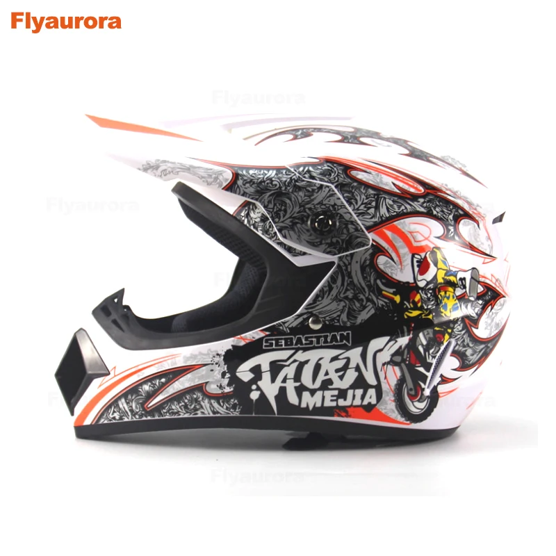 Лидер продаж внедорожные шлемы горные Гонки Горный полный шлем rcycle moto cross casque capacete горные велосипедные шлемы