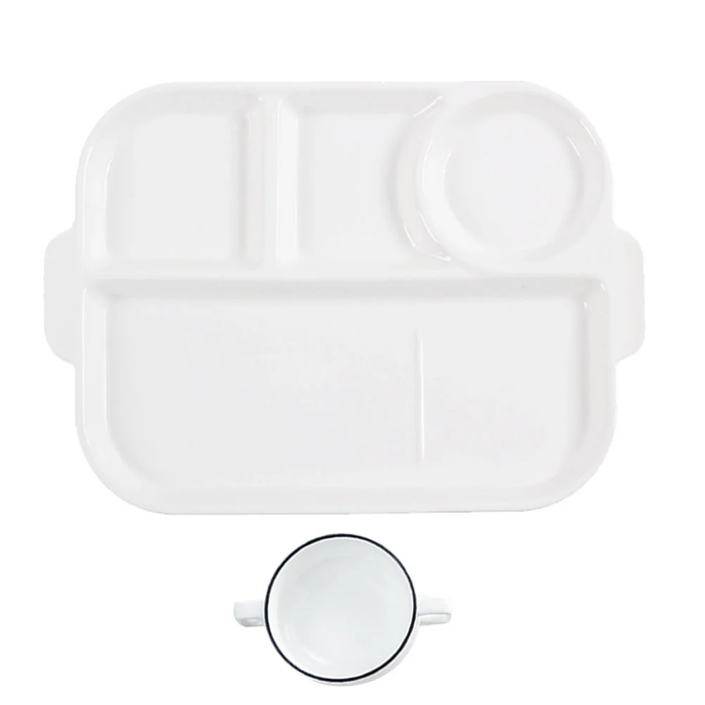 

1 набор керамических тарелок для еды, домашний поднос для еды, тарелка для завтрака, тарелка для ежедневного приготовления еды