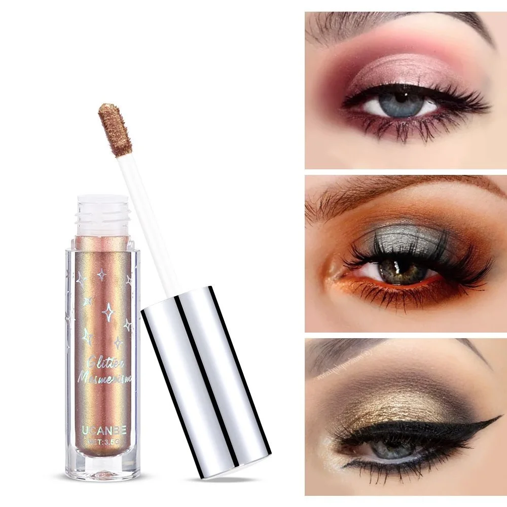 Новинка 2019 брендовые тени для век 8 цветов голографические металлические