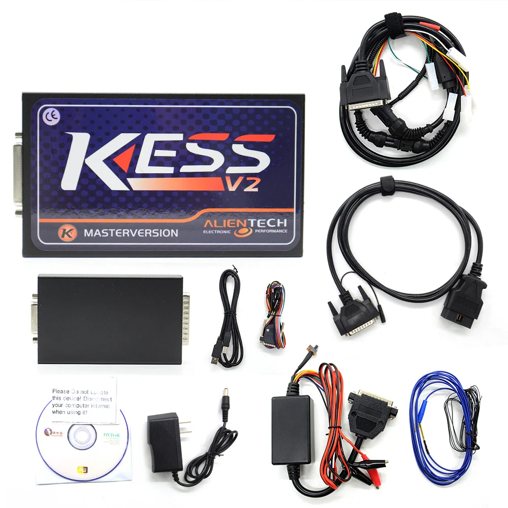 

2022 Hot diagnostic tool V2 red PCB hardware V5.017 software V2.8 unlimited networkable ECU adjustment car/truck/tractor/Bike