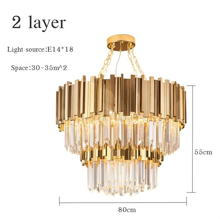 Современный светильник роскошная простая Люстра для гостиной спальни