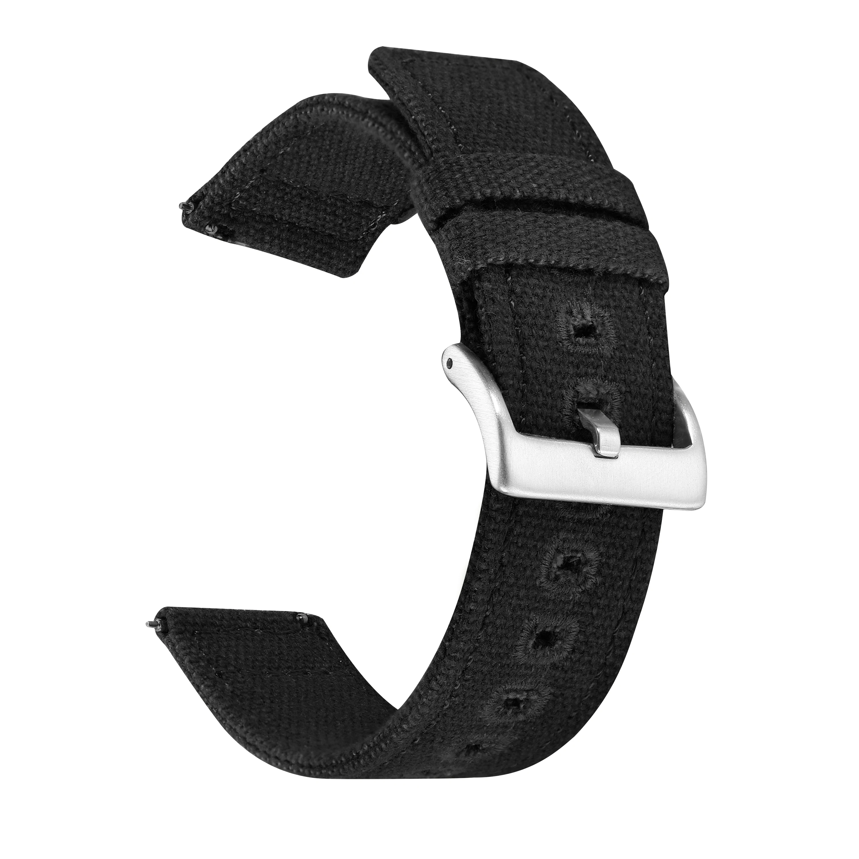 

Ремешок тканевый для наручных часов, быстросъемный нейлоновый спортивный браслет для Galaxy Watch Active 2, 42/46 мм, 20 мм 22 мм