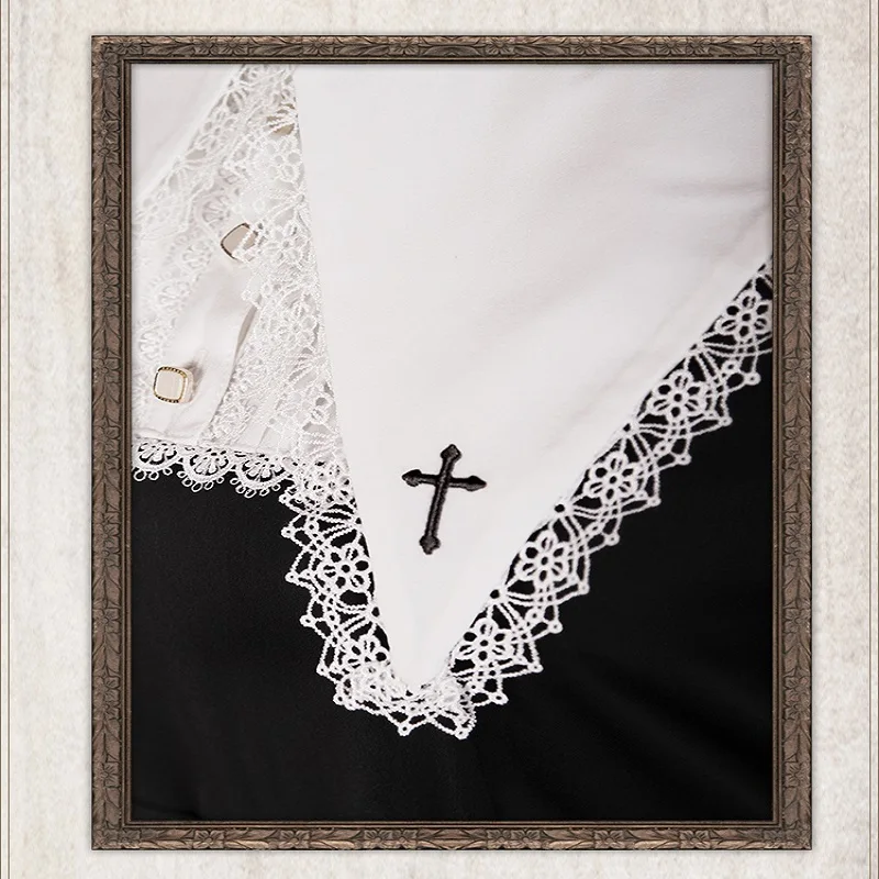 Платье женское в готическом стиле кружевное готическое платье трапеция ретро с