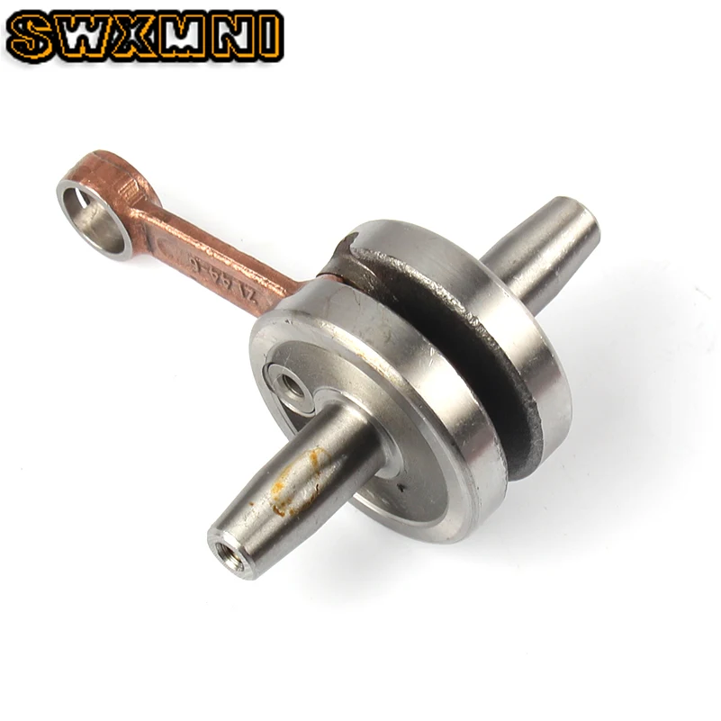 

High quality Full Circle Crank for 49cc 44-6 pocket bike scooter 2 stroke engine Crankshafts parts Mini dirt bike ATV Quads