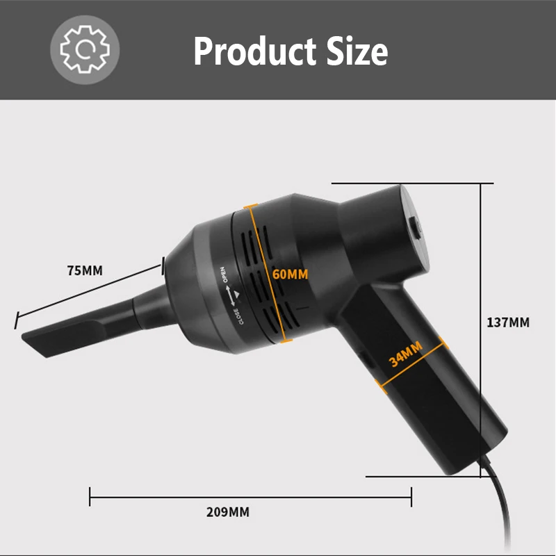 

Portable Handheld Mini USB Keyboard Vacuum Cleaner Dust Cleaning For Home Car PC Computer Laptop Keyboard Pet House