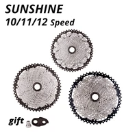 sunshine 10 speed cassette 10s 11s 12s mtb bike road bicycle freewheel flywheel 10v 3640424650t 52t for deore m6000 sram