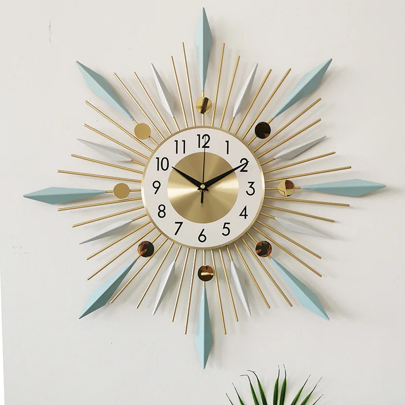 

Luxury Modern Minimalist Decorative Wall Clock Living Room Fashion Wall Clock Creative Art Wall Clock