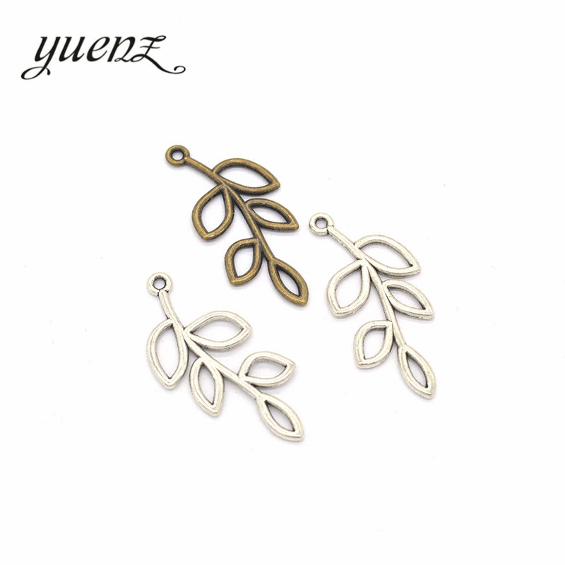 YuenZ 10 шт. 2 цвета старинные серебряные цветные подвески ювелирные изделия DIY