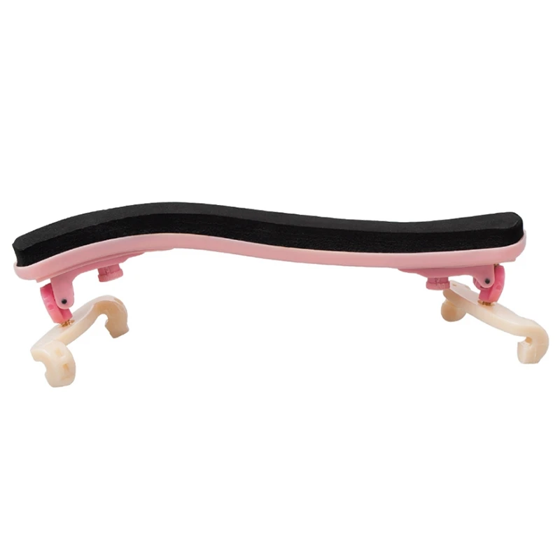 

Violin Shoulder Rest Slimline To Fit 3/4 4/4 Size Violin Pink Color