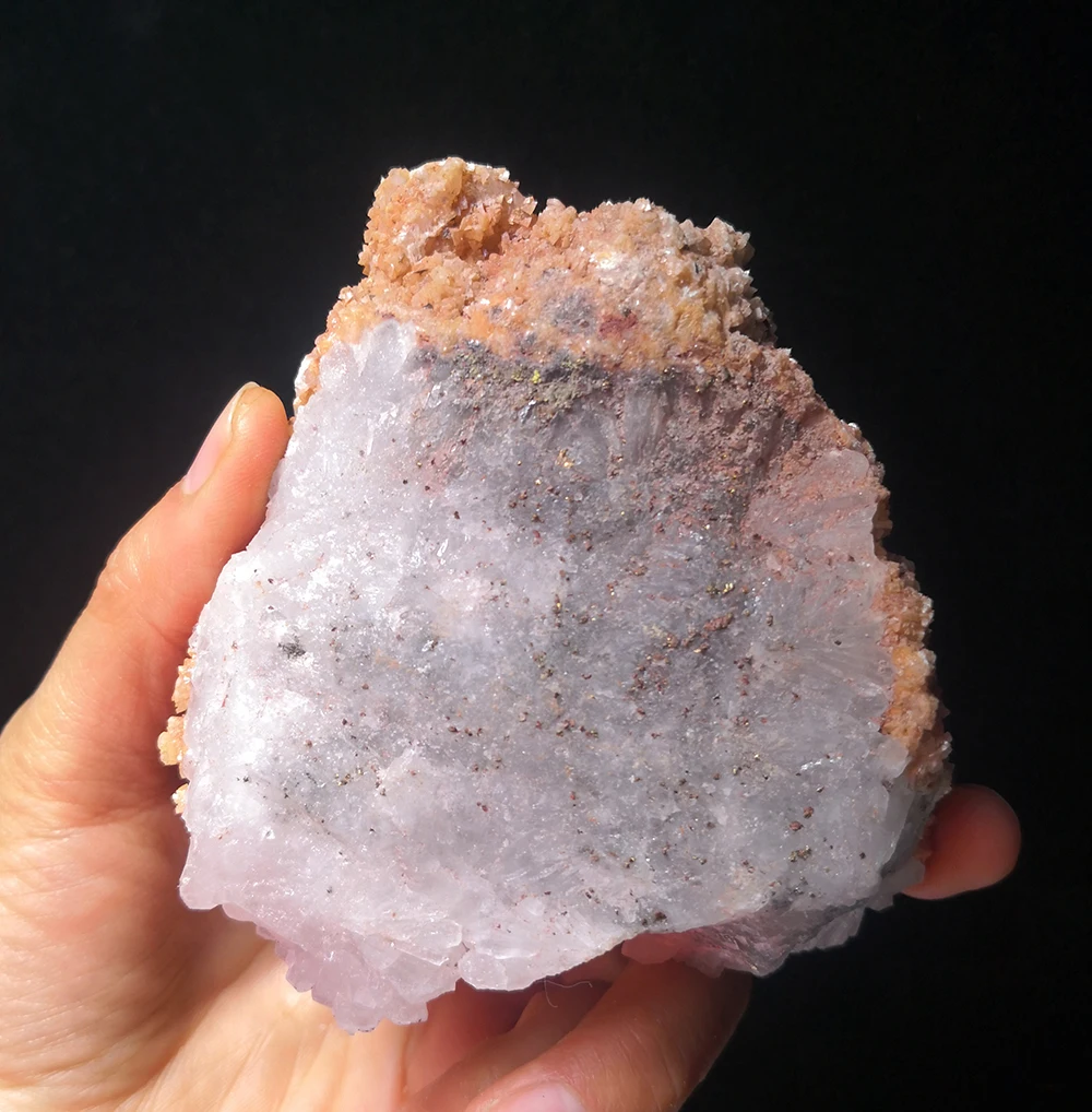 

461g Natural red quartz Mineral stone crystals specimens form dongxiang jiangxi CHINA A1-4