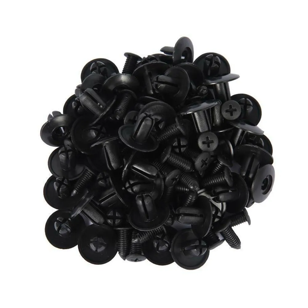

9mm Car Clips Automobile Bumpers Buses Push Pin Caravans Retainer Rivet