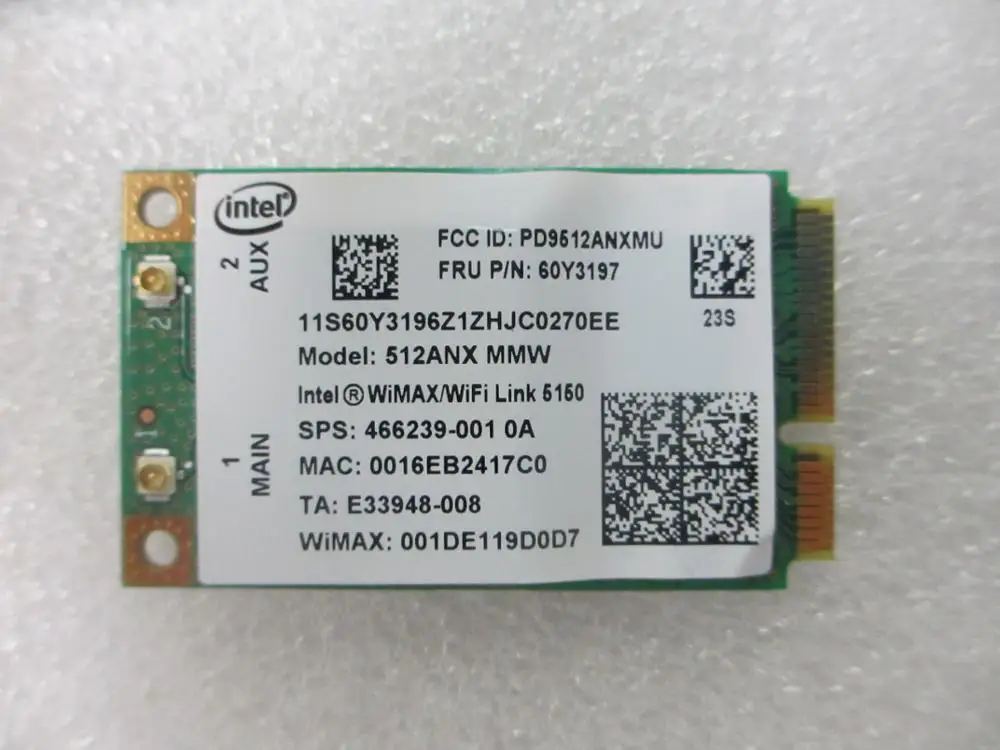 Новый двухдиапазонный 2 4G/5G Беспроводной Wi Fi Wimax Link 5150 512ANX MMW для Lenovo Thinkpad FRU
