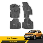 Автомобильные коврики для VW Volkswagen T-Cross T corss tcross 2019 2020, аксессуары для интерьера, коврики, автозапчасти, коврики на заказ