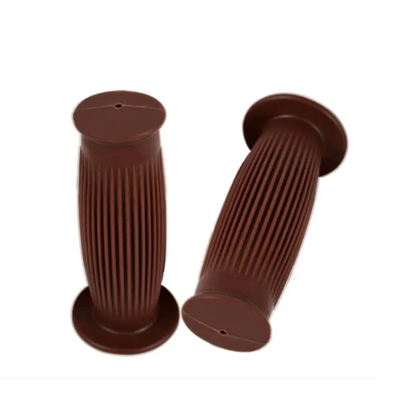 1 &quot25 мм винтажная ретро полоса мягкая резиновая рукоятка для мотоцикла Руль