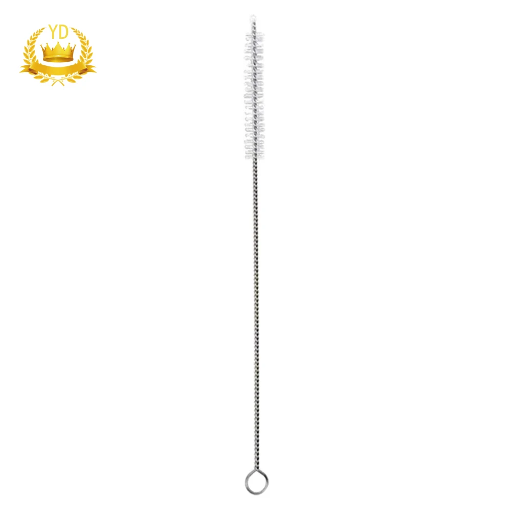

Hot Baby Bottle Straw Brush Kettle Tube Stainless Steel Sippy Cup Cleaning Brush