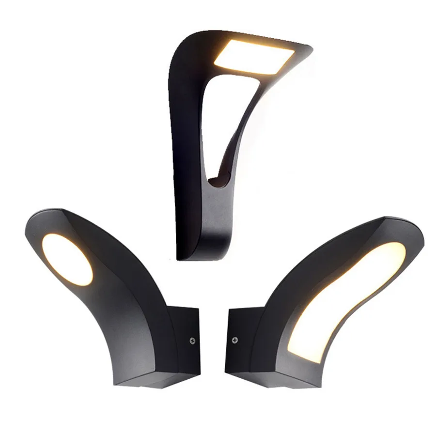 Новый дизайн водонепроницаемый светодиодный настенный светильник Thrisdar наружный