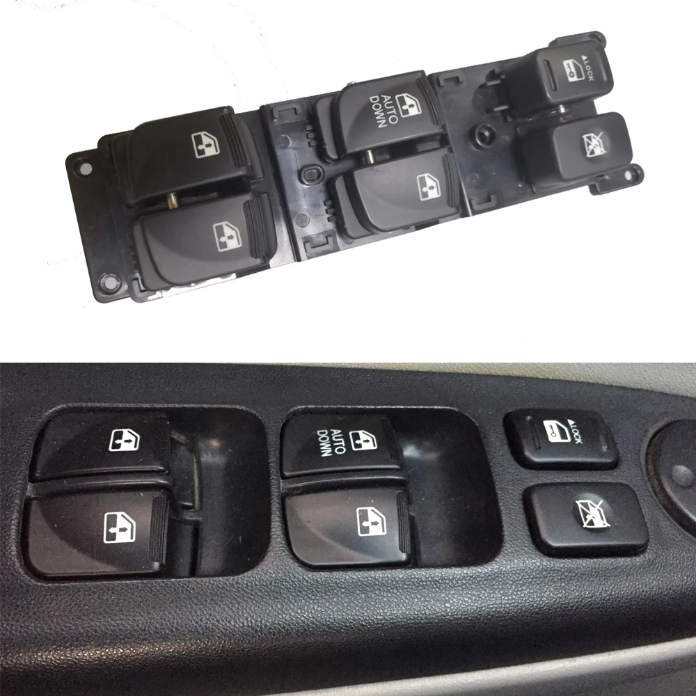 

For Hyundai Accent 2006 2007 2008 2009 2010 Power Window Control Switch Car Window Lifter Switch Panel