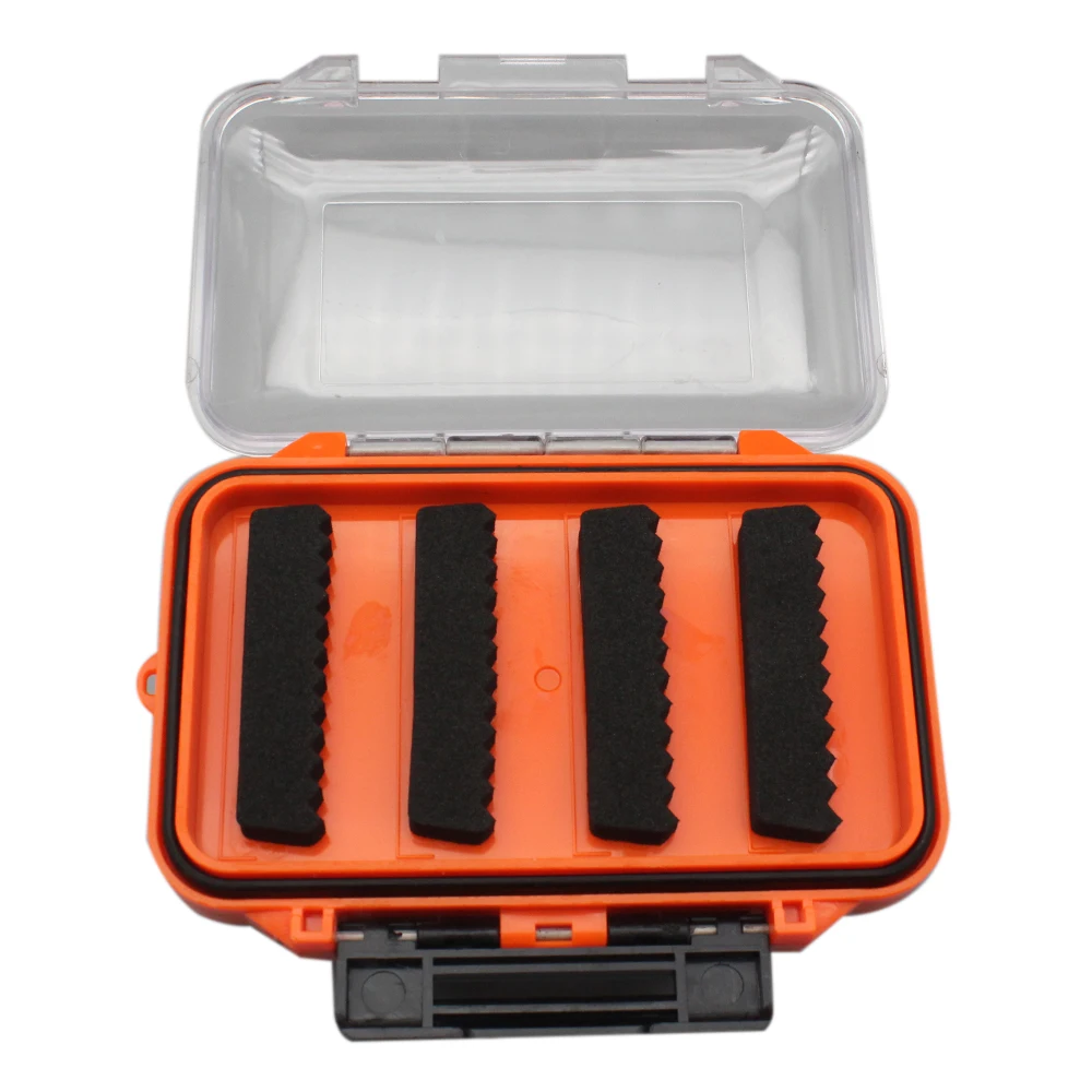 Пластиковый Чехол для ловли нахлыстом водонепроницаемый чехол Nymph сухих влажных