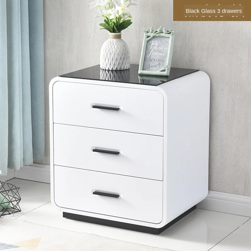

Stable reliable bedside table moisture-proof insect-proof simple modern locker fashionable beautiful light luxury desk