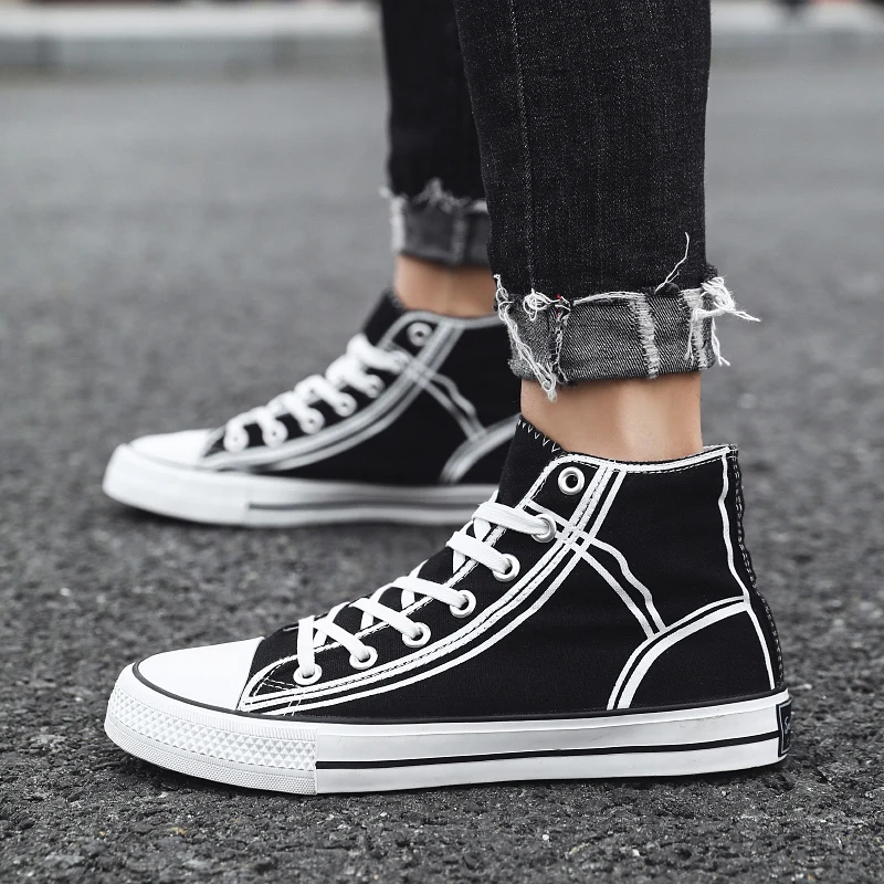 Оригинальная Высококачественная классическая мужская парусиновая Новинка 2019