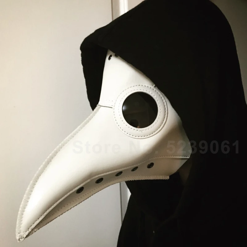 Пары Хэллоуин Готическая обувь в стиле панк Ворона хип хоп с косой маски чума