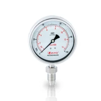 100mpa 150mpa m201 5 bourdon tube homogenizer sanitary pressure gauge