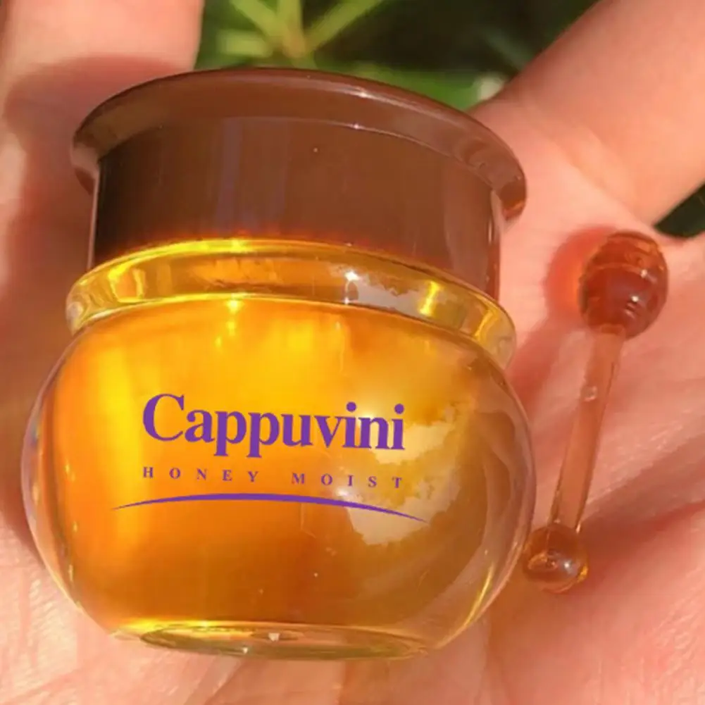 

10g Moisturizing Lip Masque Functional Moisturizing Bee Lip Balm Honey Pot Sufficient Moisture Compact Lip Masque