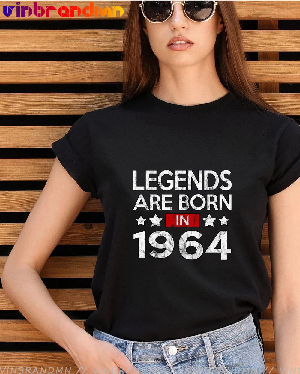 

Рождаются легенды в 1964 футболка Для женщин короткий рукав Camiseta Mujer 57th подарок на день рождения Футболка Для женщин Hipster топ, футболка, рубашк...