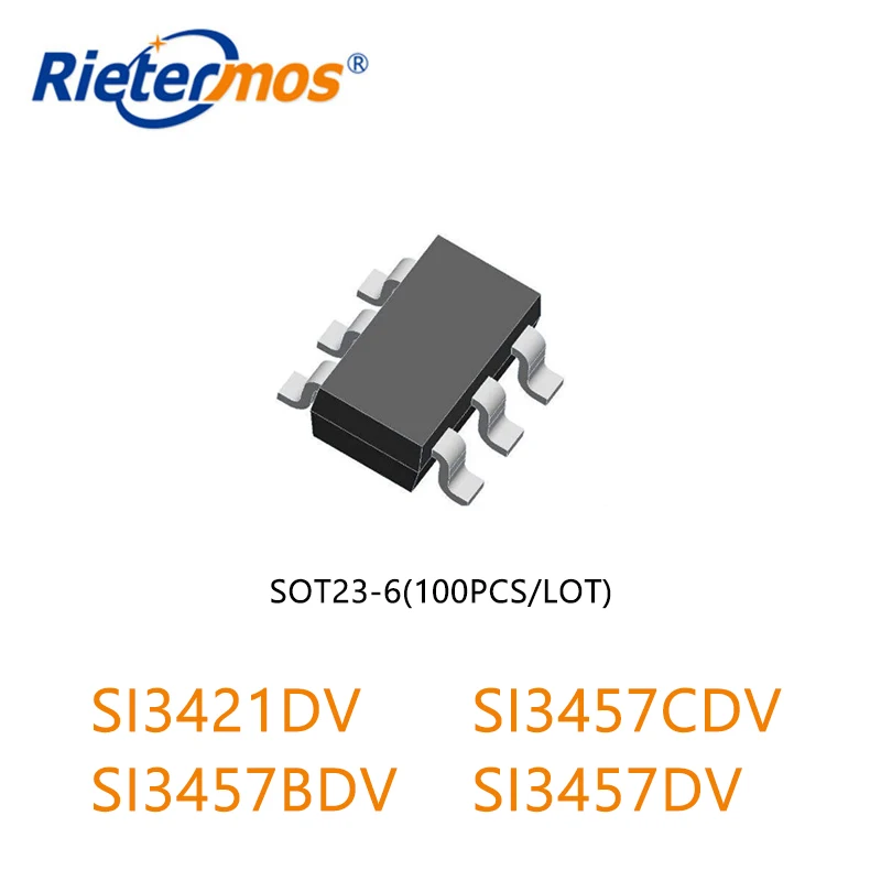100 шт. SI3421DV SI3421 SI3457CDV SI3457DV SI3457BDV SOT23 6 TSOP PMOS 30 в|Запасные части| |