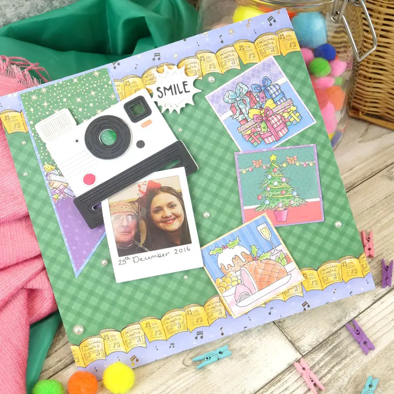 Креативные металлические высечки Polaroid для камеры и пленки изготовления открыток