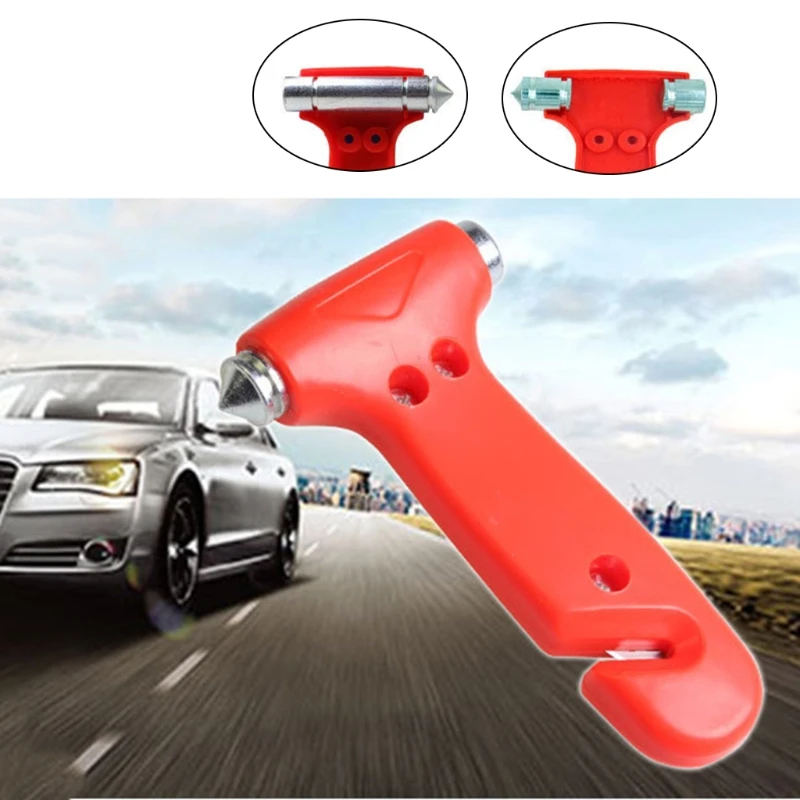 

2022 New Emergency Escape Fire Safety Hammer Multifunctional Cutting Car Seat Belts Tool