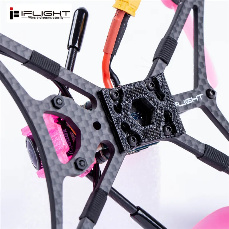 IFlight TurboBee 136RS микро FPV гоночный Радиоуправляемый Дрон 136 мм 4S версия света