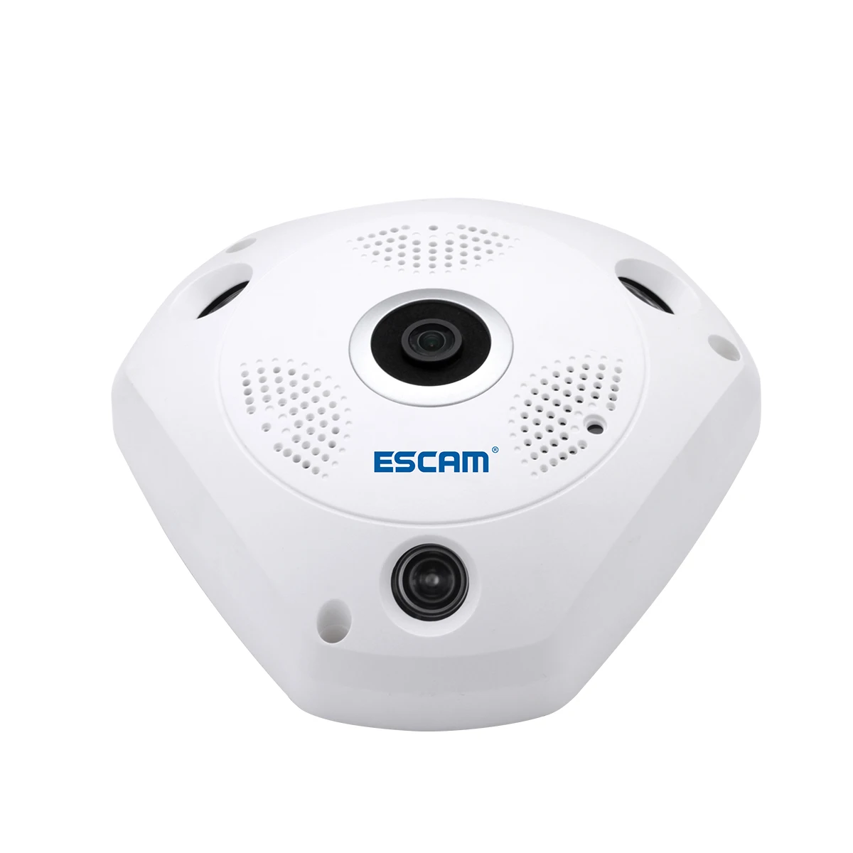 ESCAM Акула QP180 960P IP Очки виртуальной реальности VR Камера сети Wi Fi Fisheye 1 44 мм 360 s