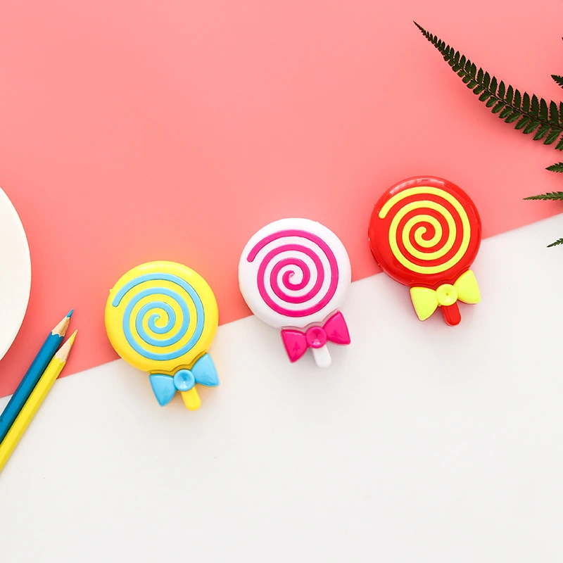 Ellen Brook 1 шт. креативная каваи милый леденец карамельного цвета точилка для